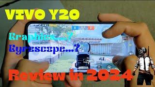 vivo y20 pubg test | Pubg review in 2024 | Full graphics| By MGS