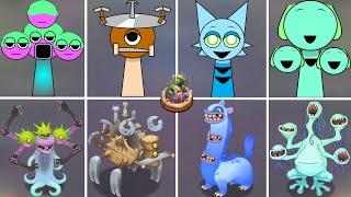 ALL Monster Ethereal Workshop But Incredibox Sprunki | My Singing Monsters