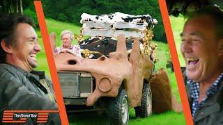 James May's 5 Tonne Mud Car Falls Apart | The Grand Tour