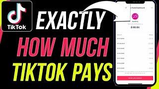 How Much TikTok Paid Me For 1,000,000 Views