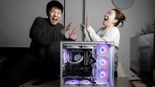 Macbook users TRY building FIRST gaming PC