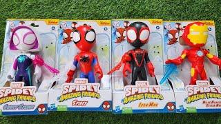 UNBOXING MARVEL SPIDEY, IRON MAN, HULK, THANOS, SPIDER-MAN MILES MORALES, SPIDER GWEN ACTION FIGURES