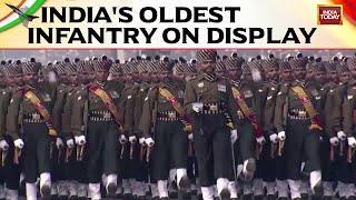 Madras Regiment, India's oldest infantry, marches through Kartavya Path | Republic Day