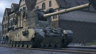 World of Tanks - FV4005 Stage II - 5 Kills 9,8K Damage (Himmelsdorf)