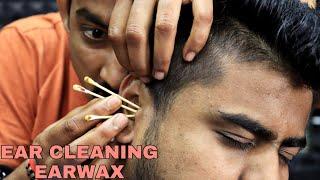 Massive Earwax Removal from Ear |ASMR Earwax |Satisfying Ear Cleaning | Neck Cracking |Skin Cracking