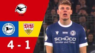 Arminia Bielefeld gegen VfB Stuttgart II (4-1) Highlights | 3. Liga 2025 | Spiel heute Highlights!