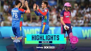 Durban's Super Giants v Paarl Royals | Match Highlights | Betway SA20