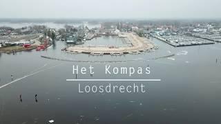 Het Kompas in Loosdrecht met schaatsbaan in achtertuin