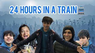 24 HOURS IN A TRAIN | Beggining of the trip | Grovers here! | @RajGrover005