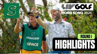 TEAM HIGHLIGHTS: Stinger GC Shoots 16 Under | Round 1 | LIV Golf Hong Kong