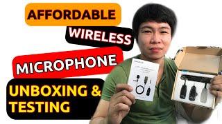 Wireless Microphone unboxing & Testing (XIAOKOA Wireless Microphone)