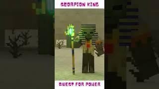 Minecraft Scorpion King: Quest for Power #Shorts
