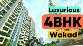 Resale luxurious 4bhk flat for sale in wakad pune | Fully furnished 4bhk flat for sale at wakad