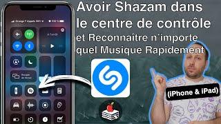 Shazam dans le Centre de Contrôle et Reconnaître n’importe quel Musique Rapidement !