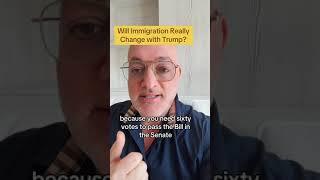 Can Donald Trump dramatically change immigration laws? With a slim majority in the House and needing