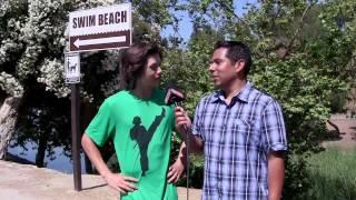 Radio Disney Interviews Billy Unger at Disney XD's TRYathlon!