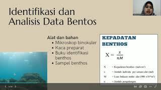 [Identifikasi dan Analisis Data Plankton, Perifiton dan Bentos] - Ekologi Perairan 2022