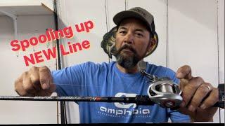 Spooling Up New Line on a Baitcast Reel | save money