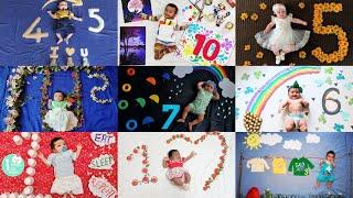 month baby photoshoot ideas at home 6amazing baby photoshoot ideas#babyphotoshoot #viral #video @rm