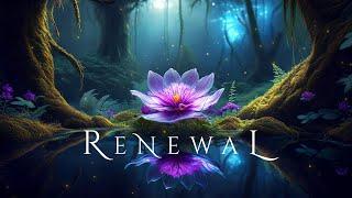 RENEWAL | Ethereal Meditative Ambient Music with Rain - Deep Ambient Fantasy Relaxation Soundscape