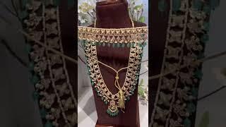 We Are Back With Most Loved Mahira Bridal Set In light Green Color 22k Gold Plated  Latest Design