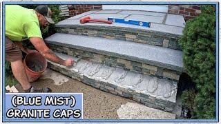 I Built Stone Veneer Steps & They Look Gorgeous!