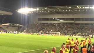 The moment Northern Ireland qualified for Euro 2016 Windsor park Belfast