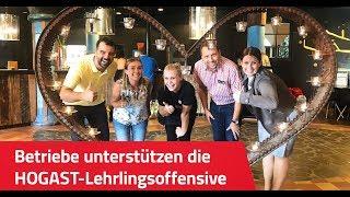 Betriebe unterstützen die HOGAST-Lehrlingsoffensive