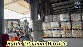 TIO2 Rutile Titanium Dioxide Powder Sulphate Process For Paints