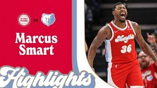 Marcus Smart Highlights vs Detroit Pistons