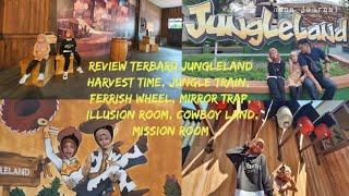 Review Jungleland 2024 | Harvest Time - Junglr Train - Ferrish Wheel - Illusion Room - Cowboy Land