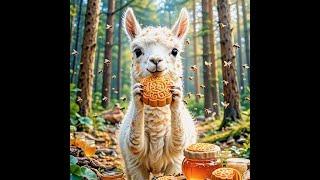 Lovely Alpaca！#funny #cute #cartoon #animation #creativity #ai