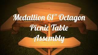 Build Octagon Picnic Table