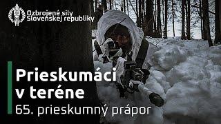 PRIESKUMÁCI Z PREŠOVA  - NÁROČNÝ ZIMNÝ VÝCVIK | Azimut 24/7 - 44. | Ozbrojené sily SR