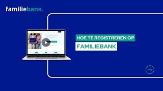 Snel en eenvoudig registreren bij Familiebank!