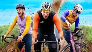 We Tried a Legit Cross Race (6 Crashes ) | Road to Turbo Cross