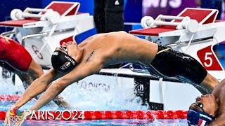 Thomas Ceccon makes history for Italy, USA's Ryan Murphy takes bronze in 100m back | Paris Olympics