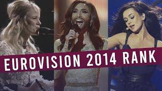 Eurovision 2014: MY TOP 37 (with comments) || Rank ESC!