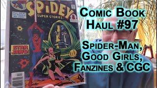 Comic Book Haul #97: Spider-Man, Planet Comics, Good Girls, Magazines, Fanzines, CGC Graded [ASMR]