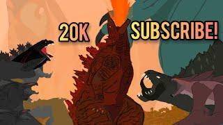 special 20k subscribe!!!!!!!!  gojiramania | Godzilla,  kong,  ghidorah,  mothra,  rodan