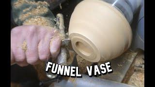 20 min. Great gift or easy craft sale!.. #Woodturning #funnel challenge
