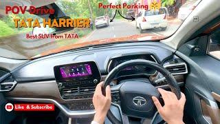 POV Drive | Tata Harrier XZ | 2019 Model - Manual | Narrow Road Drive | Best SUV from Tata | Jonnxoo