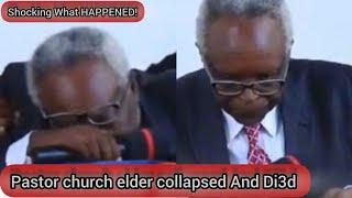 Sad pastor church elder collapse and di3d live on Camera | thika road toll