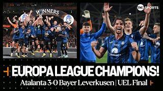 Atalanta lift the Europa League Trophy!  | Atalanta 3-0 Bayer Leverkusen #UEL Final