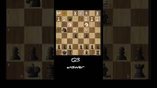 (Q3) answe tap and see the answer#chess #brainteaser