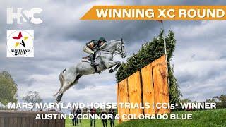 Winning Maryland 5* XC Round | Austin O'Connor & Colorado Blue