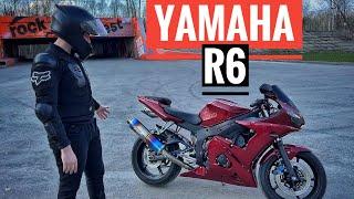 МОТОЦИКЛ ДЛЯ НОВИЧКА Yamaha R6 мой ПЕРВЫЙ мотоцикл