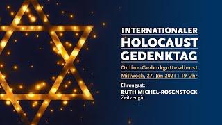 Holocaustgedenktag 2021 – Ruth Rosenstock