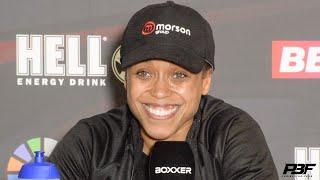 NATASHA JONAS • FULL POST FIGHT PRESS CONFERENCE AFTER IVANA HABAZIN WIN • BEN SHALOM & SKY SPORTS