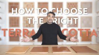 How To Choose The Right Terracotta For You | Tile 101 With Clay Imports (Español CC)